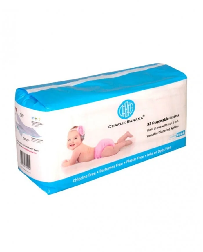 Inserti Usa e Getta Pannolini Lavabili per Bambini - Charlie Banana