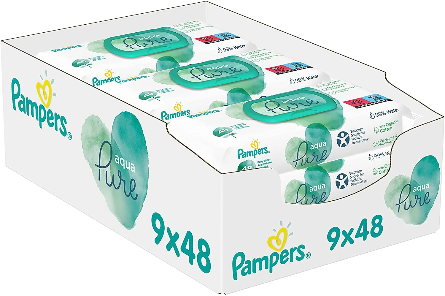 Pampers Aquapure - Salviette per neonati