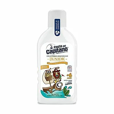 Pasta del Capitano Collutorio Junior Menta Dolce - 400 Ml